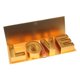 thumbnail image 1 of Caja de regalo vacía para flores, caja de regalo en forma de corazón, caja de regalo romántica rellenable en forma de carta Oro, 1 of 9