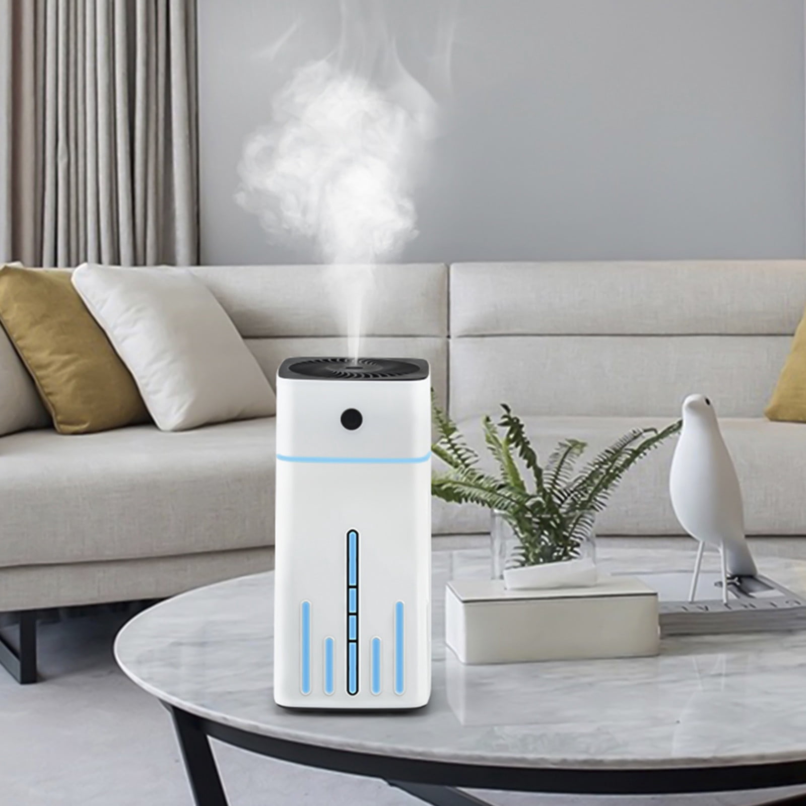 BOBOMOTI Humidifiers for Home Cool Mist Top-Fill Ultra-Quiet Humidistat for Baby Nursery Plants Aromatherapy Diffuser Clearance