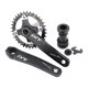 thumbnail image 1 of Juego de bielas de bicicleta 104BCD Rueda de cadena Bicicleta Black_36T SM SunniMix Brazo de manivela de bicicleta plegable, 1 of 8