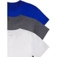 thumbnail image 3 of Fruit of the Loom Boys 4-18 Soft Short Sleeve Crewneck T Shirts, Multi-Color 3 Pack, 3 of 5