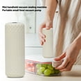 thumbnail image 6 of Mini Handheld Electric Vacuum Sealer, Portable Small Food Vacuum Pump With One - Button Operation, For Home Kitchen Food Preservation, Outdoor Picnics, Travel - 1*Sealing Device, 6 of 6