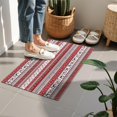 thumbnail image 4 of Red Christmas Folk Pattern Door Rugs,Washable Non Slip Door Mats Indoor,Decorative Door Mats,Entry Mat Indoor for Entrance,Bedroom,Kitchen,Bathroom,16"x24", 4 of 6