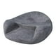 thumbnail image 4 of Cojín de meditación, almohada de suelo, ergonómico, transpirable, cómodo, para sentarse, yoga Gris, 4 of 9