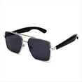 thumbnail image 1 of Gafas de Sol Inteligentes, Gafas para Música, Deportes Al Aire Libre, Impermeables, Anti-UV, Gafas con Bluetooth, Llamadas, para Hombres y Mujeres, Color Negro., 1 of 10
