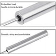 thumbnail image 7 of Casewin Automatic Whisk, Stainless Steel Egg Beater, Hand Push Rotary Egg Whisk Blender, Easy Whisk Mixer Stirrer for Making Cream, Whisking, Beating and Stirring (10 Inch, Sliver), 7 of 7