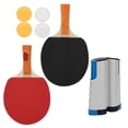 thumbnail image 1 of LAFGUR Table Tennis Set Portable Telescopic Net Rack Rackets Anti-slip For Children/teenagers/middle Age/old Age Practice And Casual Play, 1 of 8