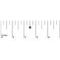 thumbnail image 4 of 14K White Gold 3/4 Cttw Red Lab-Grown Diamond Classic 3-Prong Martini Set Solitaire Stud Earrings, 4 of 6