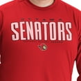 thumbnail image 5 of Men's G-III Sports by Carl Banks Red Ottawa Senators Adaptive Mesh Effect Long Sleeve T-Shirt, 5 of 6