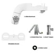 thumbnail image 6 of Jinxell Bidet Attachment, Non-Electric Cold Water Bidet Toilet Seat Attachment with Pressure Controls, Retractable Self-Cleaning Dual Nozzles for Frontal & Rear Wash, 6 of 6