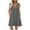 ZA-Gray-dresses for women, variant on Polka Dot Dress for Women V Neck Tunic Mini Dresses Sleeveless Summer Dress Flowy Dressy Casual Sundress for Vacation with Pocket