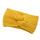 thumbnail image 1 of Minnieouse Diadema de ganchillo, banda para la cabeza deportiva de estilo Simple, banda para el sudor transpirable, diadema elástica suave para Accesorio para el cabello Amarillo, 1 of 6