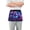 Bright-Colored Butterflies, variant on Emerald Green and Purple Marble Server Apron with 3 Pockets Waterproof Waitress Waist Short Apron for Man Woman 12 Inches