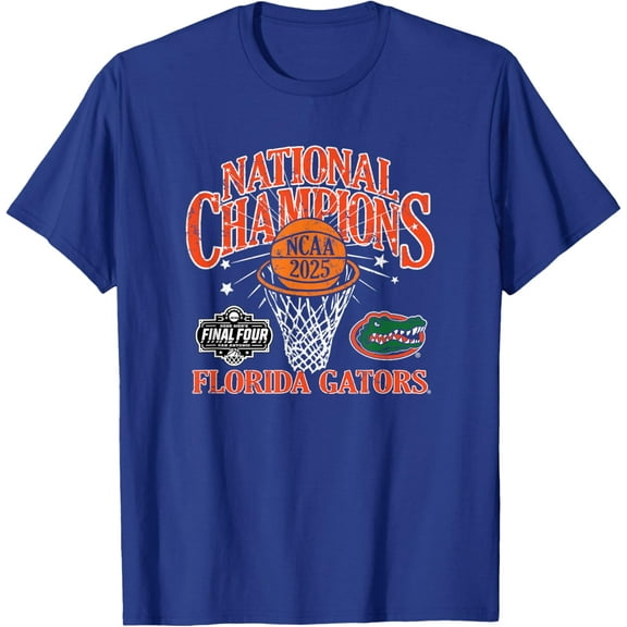 Florida Gators National Champs 2025 Men's Basketball Vintage T-Shirt
