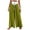Green pants for women, variant on ABPWLY Pants for Women Wide-Leg Pants for Women Casual Loose High Waist Drawstring Pleated Flared Trousers Long Palazzo Pants Linen Pants Women