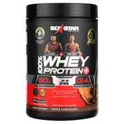 Six Star Elite Series 100% Whey Protein Powder Plus Triple Chocolate 2lbs