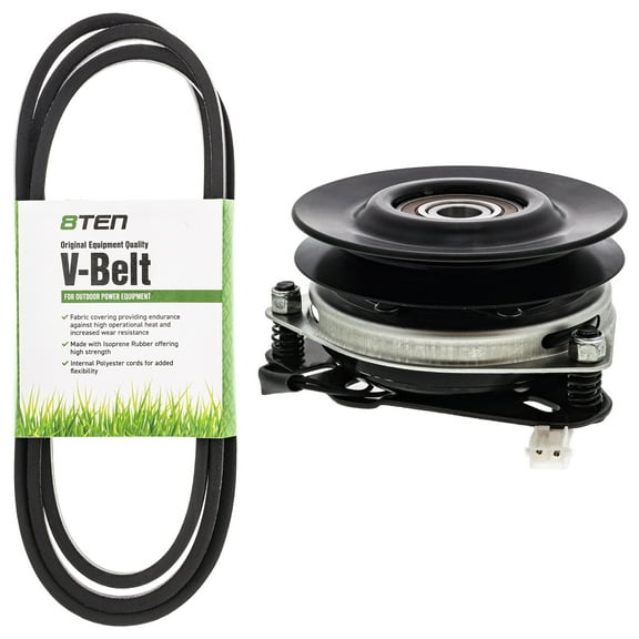 8TEN Belt PTO Clutch Kit for Husqvarna YTH22K42 532144959 532179334 MK1006424