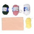 thumbnail image 2 of Conjunto de Material para ramo tejido a mano, mano de obra fina, materiales para ramo de flores artificiales, Kit de ramo de hilo DIY para regalo de niña, 2 of 8
