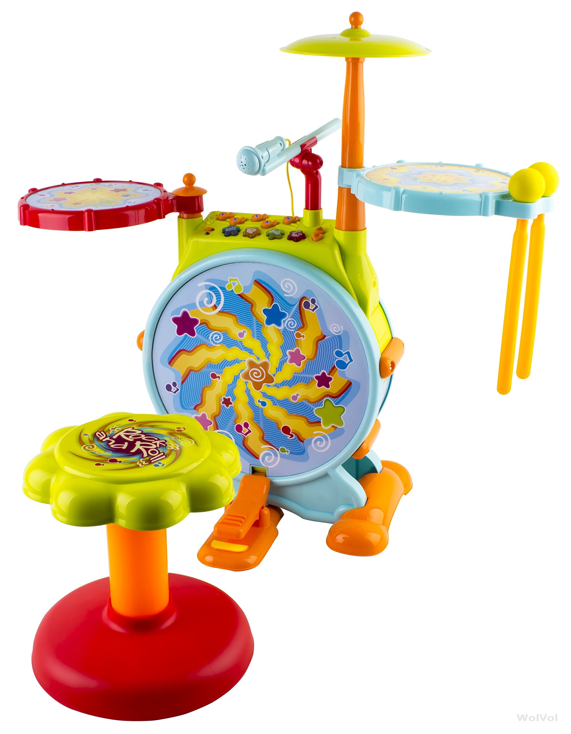 wolvol drum set
