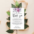 thumbnail image 4 of Koyal Wholesale Lavender Watercolor Florals Wedding Thank You Place Setting Cards for Table Reception, 56-Pack, 4 of 5