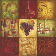 thumbnail image 2 of Gregory Gorham 15x15 White Modern Wood Framed Wall Art Titled - Tuscan Wine II, 2 of 5