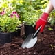 thumbnail image 5 of 2x Pala de Jardín, Herramienta de Jardinería de Hierro Resistente Y Duradera, Pala de Jardinería para Plantar, Desmalezar, Y Alisar El Suelo 2 piezas, 5 of 7