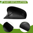 thumbnail image 4 of Reemplazo de tapa de espejo lateral izquierdo y derecho ABS negro para Honda Accord 2008-2017 Ox Horn, 4 of 7