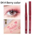 thumbnail image 1 of Delineador de ojos de secado rápido para mujer, lápiz de línea de Ojos de larga duración,, herramientas cosméticas, 6 colores, negro y marrón( 01 Black, 1 of 5