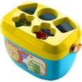 thumbnail image 6 of Fisher-Price Baby’s First Blocks Shape-Sorting Toy, Set of 10, for Infants 6+ Months, 6 of 7