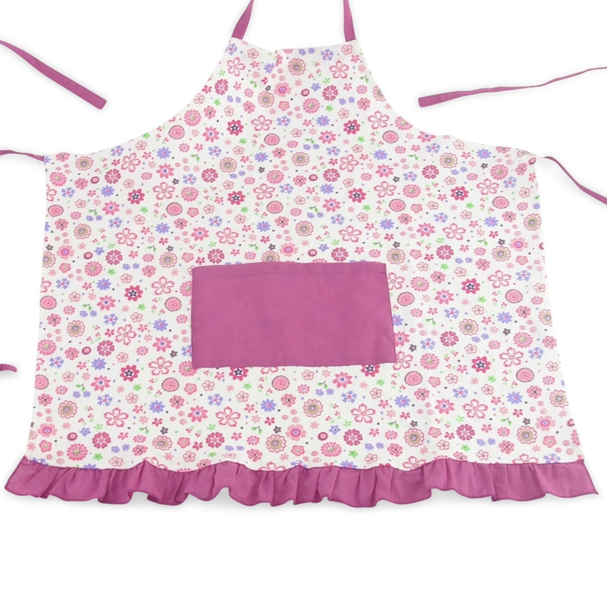 Mommy and Me Ruffle Apron and Chef Hat Set – KC Creations