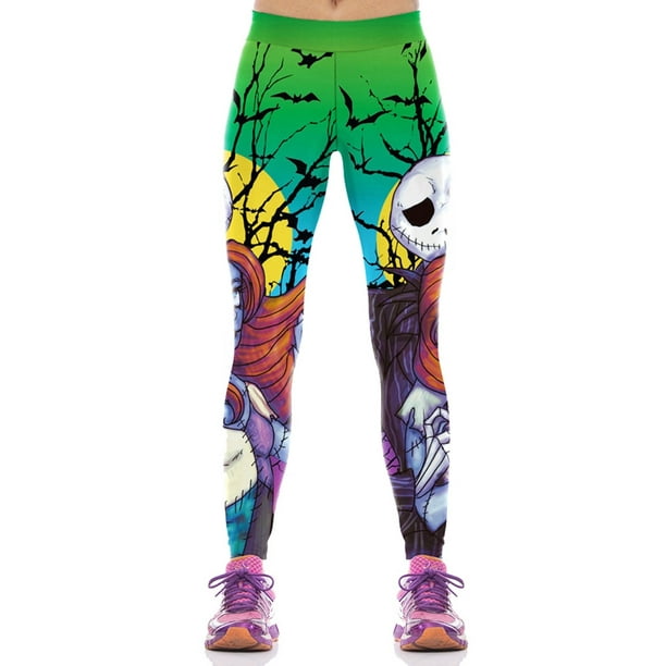 Nightmare Before Christmas Jack and Sally Polyester/Spandex Womens