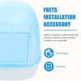 thumbnail image 4 of 2Pcs Household Hamster Containers Plastic Hamster Bathtubs Dust-proof Hamster Tubs, 4 of 8