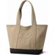 thumbnail image 1 of Women's Canvas Tote Bag A4 Large Capacity Handbag with Zipper Shoulder Bag Shopping Travel Work, 1 of 4
