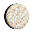 thumbnail image 2 of Balery Floral1 Tire Covers - Tough Tire Wheel Protector for Truck, SUV, Trailer, Camper, RV -16 inch, 2 of 8