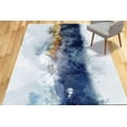thumbnail image 3 of Step Rugs, Gift Rugs, Watercolor Mountain Rugs, View Rug, Watercolor Mountain Rugs, Landscape Rug, Cool Rugs, Floor Rug, Wedding Rugs, 3.3'x5' - 100x150 cm, 3 of 8