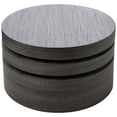 thumbnail image 2 of Christopher Knight Home CKH Small Oval Mod Rotatable Coffee Table, Black, 2 of 8