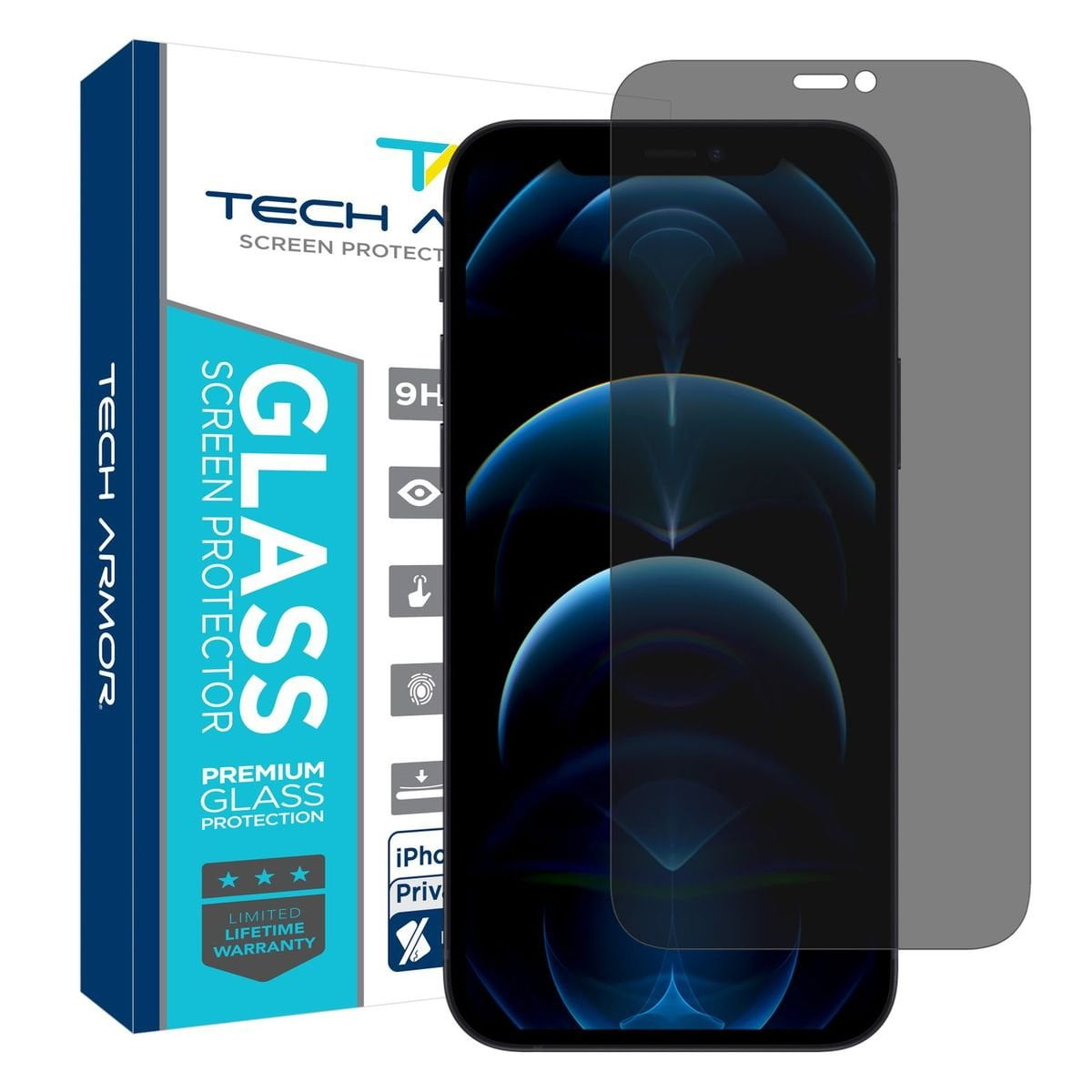 Tech Armor Edge to Edge Glass Screen Protector for Apple NEW iPhone 12