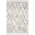 thumbnail image 2 of nuLOOM GCDI01A Nieves Moroccan Diamond Tassel Area Rug, 5` 3" x 7` 7", Off White, 2 of 4