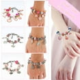 thumbnail image 5 of SUNNYPIG Present Toys for 5-11 Year Old Girls,Birthday Gifts for Girl Age 7 8 9 10 11 Year Old Charm Bracelet Making Kit DIY Arts Crafts Set for 6-9 Kids Jewelry Bracelet Toy for Teenage, 5 of 7