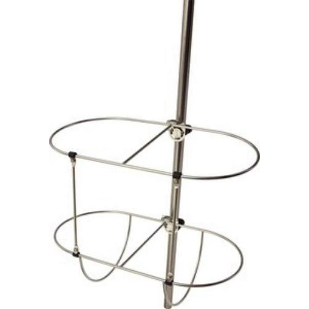 SeaDog Rail Mount Dual Boat Fender Holder Storage Rack, 7/8" to 1