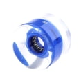 thumbnail image 2 of Set 2Piezas Monopatín Ruedas de Skate Longboard Rollen / Dirigidos 60x45mm Azul, 2 of 8