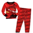 thumbnail image 1 of 2022 Disney Cars, conjunto de pijamas para niños, Toy Story, nueva ropa de otoño para niños, ropa de algodón de manga larga con dibujos animados para niños, 6T (120CM) zhangyuxiang CONDUJO, 1 of 2