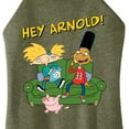 thumbnail image 3 of Hey Arnold! - Arnold, Gerald, and Abner - Juniors High Neck Tank Top, 3 of 5