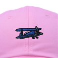 thumbnail image 2 of Dalix Propeller Plane Embroidered Cap Cotton Baseball Hat Airplane Men in Light Pink, 2 of 5