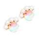 thumbnail image 1 of Fashion Simulation Pearl Earrings for Women Multi Color Metal Material for Decoration, 1 of 5