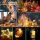 thumbnail image 5 of Guirnaldas de luces que funcionan con pilas, 1 m, luces de hadas LED blancas cálidas, 10 luces LED de hadas, IP67, resistente al agua para decoración de árbol de Navidad/boda/jardín/terraza, paquete de 15 oso de fresa Electrónica, 5 of 5