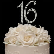 Sweet 16 Birthday Cake Toppers Bling Birthday Cake Topper