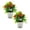 A*Two, variant on 1 Pcs Artificial Plant, Artificial Fake Lotus Flower Potted Plant Bonsai Faux Plants Flowers Wedding Home Party Garden Office Decor 6x6"