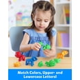 thumbnail image 3 of Coogam ABC Letters Matching Game, 26PCS Alphabet Fine Motor Skill Color Shape Recoginition Preschool Educational Montessori Learning Toys for 2 3 4 Years Old Toddlers, 3 of 6