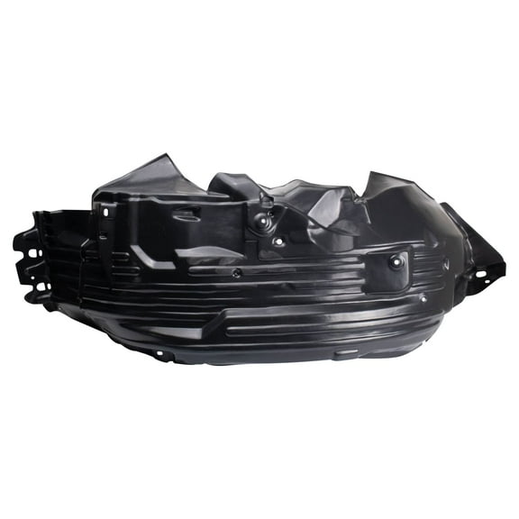 TRQ Front Left Inner Fender Liner Black Drivers Side Fits Select 2008-2012 Nissan Pathfinder NI1248145 NI1250129