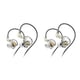 thumbnail image 2 of Tholdsy TRN MT1 Auriculares Auriculares impermeables Graves pesados ​​​​Cancelación de ruido Auriculares para correr Silicona sin Blanco sin micrófono 2piezas, 2 of 6